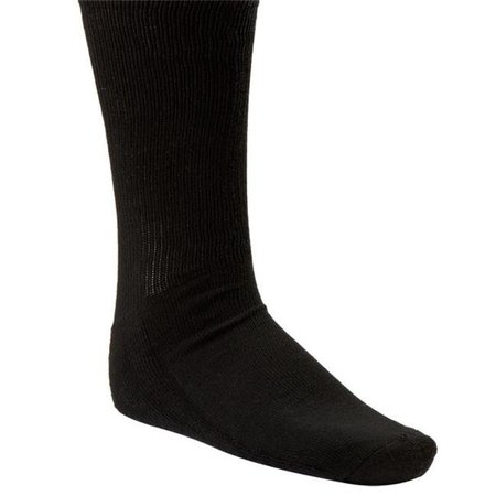 CHAMPION SPORTS Champion Sports SK3BK Rhino All Sport Sock; Black - Large SK3BK